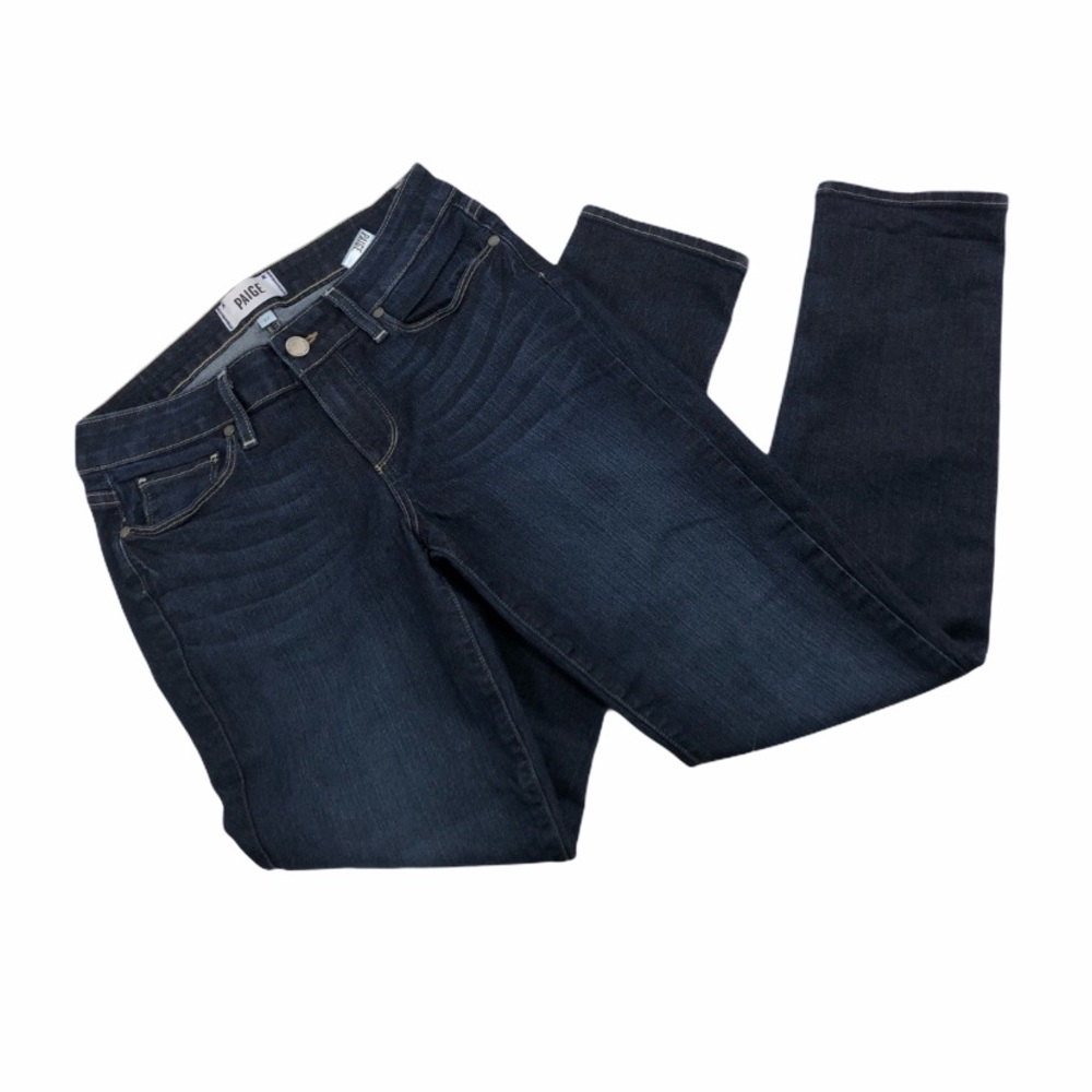 Paige Verdugo Ultra Skinny dark wash jeans. 27